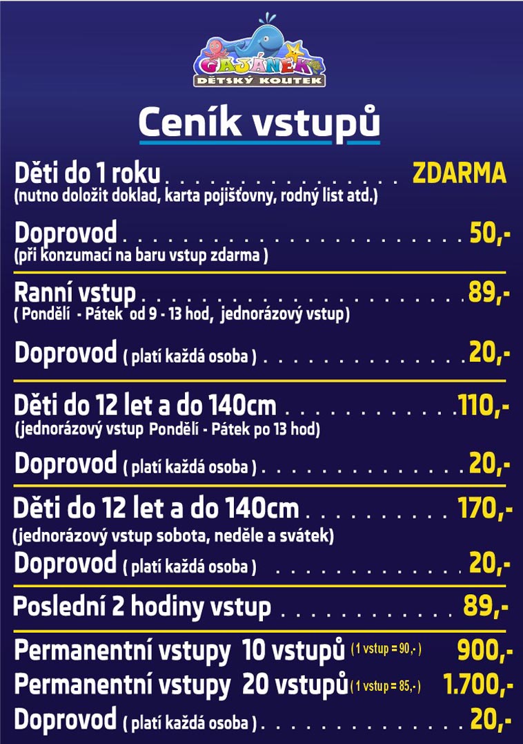 Cen�k vstup�